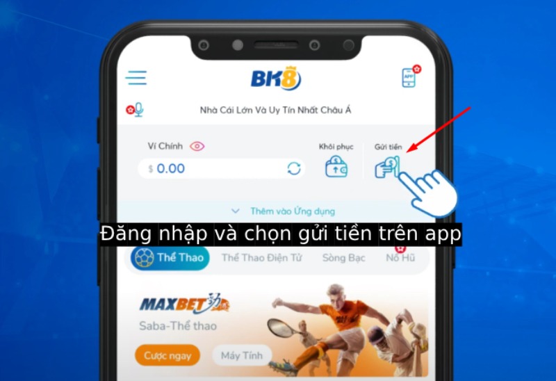 Đăng nhập vào tài khoản rồi chọn thanh toán