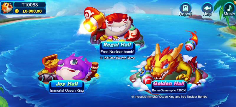 Chơi bắn cá Bombing Fishing, game giải trí kiểu mới