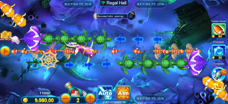 Chơi bắn cá Bombing Fishing, game giải trí kiểu mới
