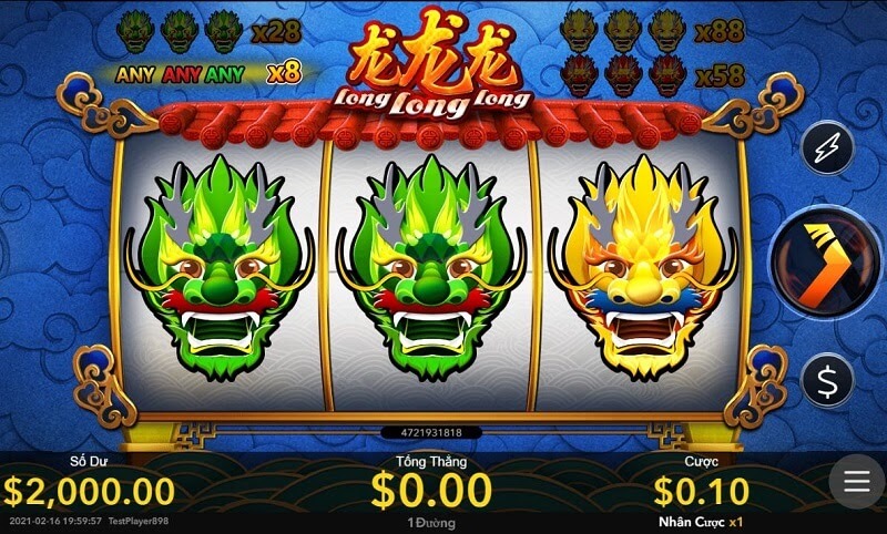 Rất nhiều người lựa chọn chơi Long Long Long