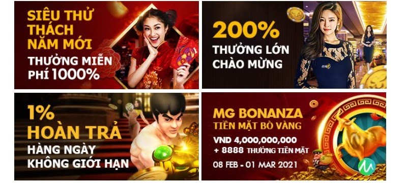 Nhà cái BK8 có nhiều chương trình khuyến mãi cho game slots