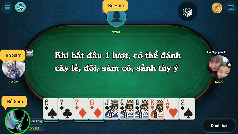 Hướng dẫn chơi game Sâm Lốc cùng nhà cái BK8